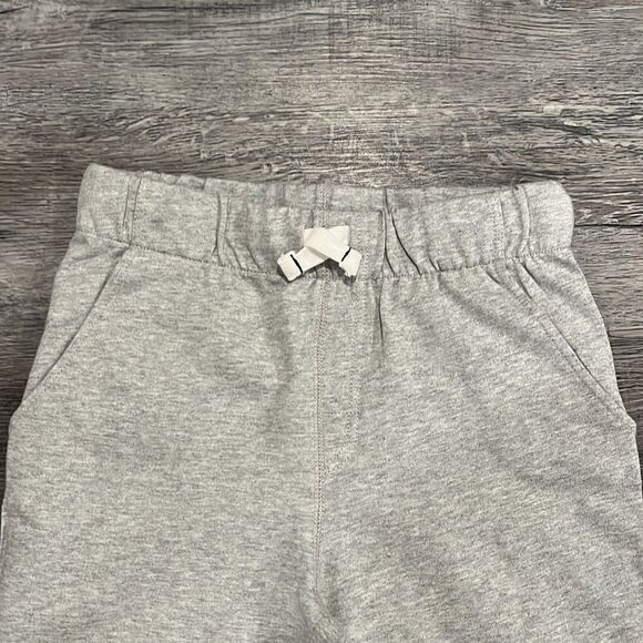 Carter’s Kid boy’s light gray sweatpants 100% cotton 14 / 14 A - Picture 2 of 8